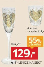 SKLENICE NA SEKT