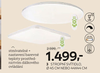 STROPNÍ LED SVÍTIDLO