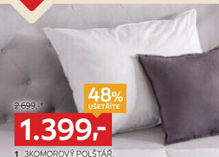 TŘÍKOMOROVÝ POLŠTÁŘ
