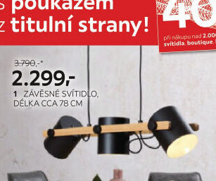 ZÁVĚSNÉ SVÍTIDLO