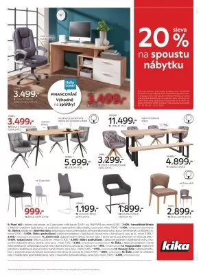 akční leták Kika nábytek 12.12.2022-23.12.2022
