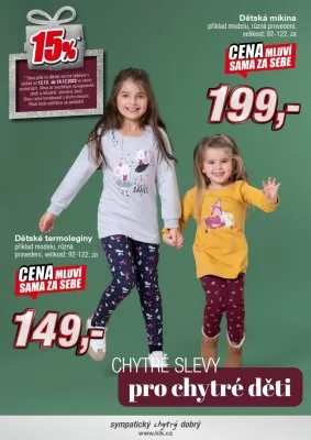 akční leták Kik textil 12.12.2022-18.12.2022