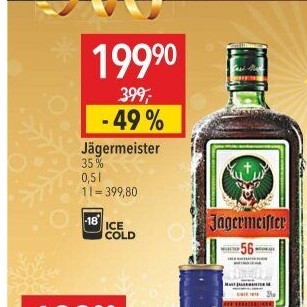 Bylinný likér Jägermeister