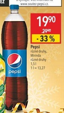Limonáda Pepsi