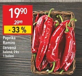 Paprika červená Ramiro