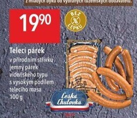 Párky s telecím masem Globus