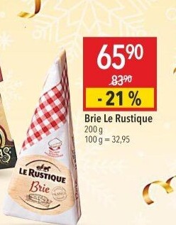 Sýr Brie Le Rustique