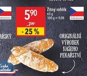 Žitný rohlík