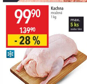 Kachna mražená