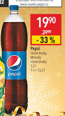 Limonáda Pepsi
