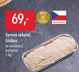 Sekaná syrová Globus