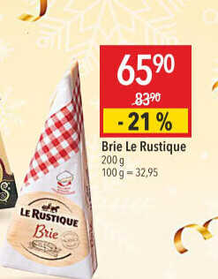 Sýr Brie Le Rustique