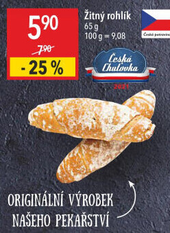 Žitný rohlík