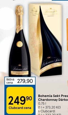 Bohemia Sekt Brut Chardonnay Prestige