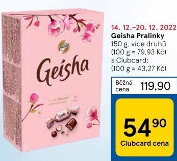 Bonboniera Geisha