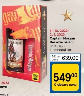 Captain Morgan - dárkové balení