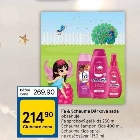 Dárková kazeta dětská Fa + Schauma