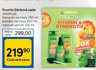 Dárková kazeta Fructis Garnier