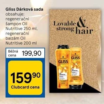 Dárková kazeta Gliss Schwarzkopf