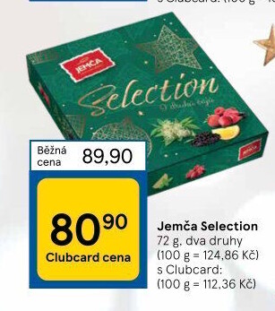 Kolekce čajů Sváteční Selection Jemča