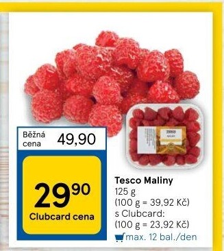 Maliny Tesco