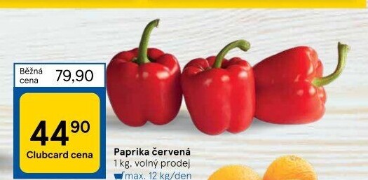 Paprika červená