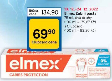 Pasty na zuby Elmex