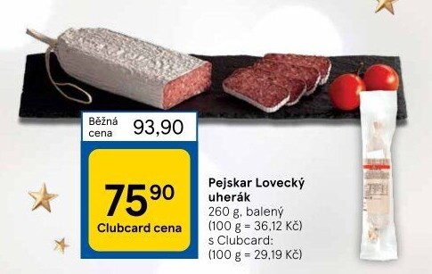 Salám Uherák lovecký Pejskar