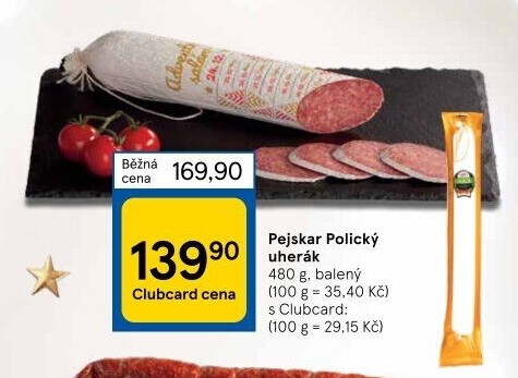 Salám Uherák polický Pejskar