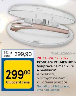 Souprava na manikúru a pedikúru PC-MPS 3016 Proficare
