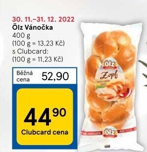 Vánočka Ölz