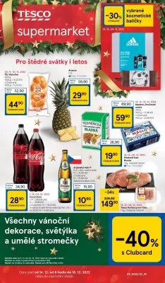 akční leták Tesco 14.12.2022-18.12.2022