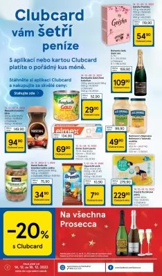 akční leták Tesco 14.12.2022-18.12.2022