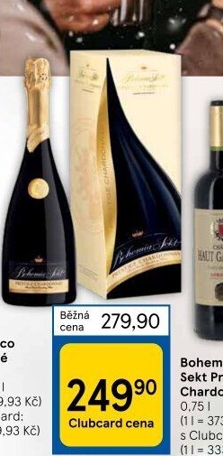 Bohemia Sekt Brut Chardonnay Prestige