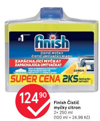 Čistič myčky Finish