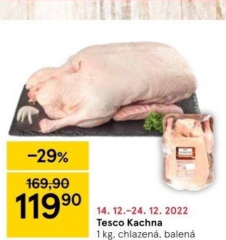 Kachna Tesco