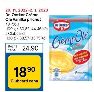 Pudink Créme Olé Dr. Oetker