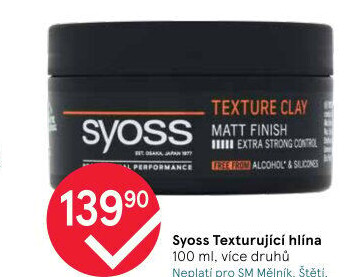 Stylingová hlína na vlasy Syoss
