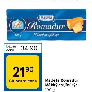 Sýr Romadur Madeta