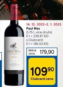 Vína Paul Mas