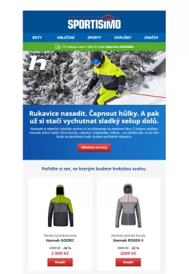 akční leták Sportisimo 11.12.2022-16.12.2022