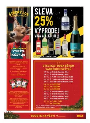 akční leták BILLA 14.12.2022-24.12.2022