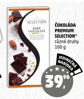 Čokoláda Premium Selection