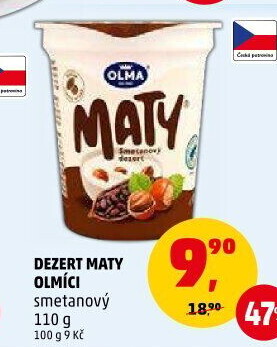 Dezert Olmíci Maty Olma
