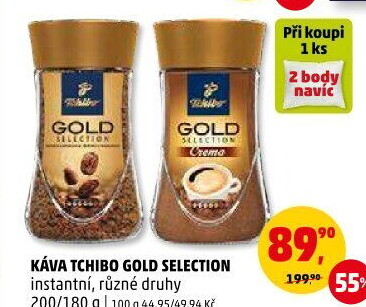 Instantní káva Tchibo Gold Selection