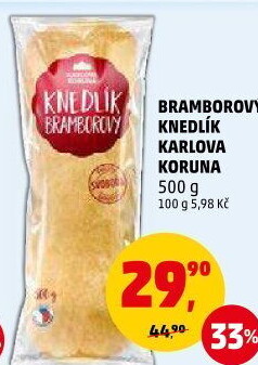 Knedlík bramborový Karlova Koruna