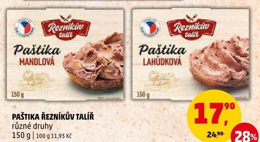 Paštika Řezníkův talíř