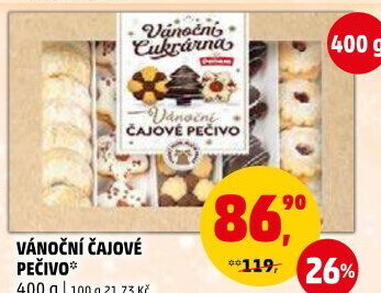 Pečivo čajové Vánoční cukroví Penam