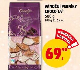 Perníčky vánoční Choco'