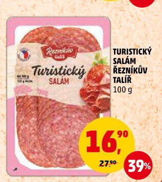 Salám turistický Řezníkův talíř